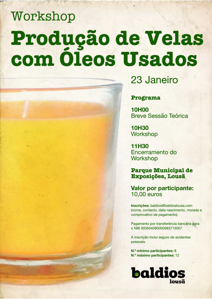Produção de Velas com Óleos Usados