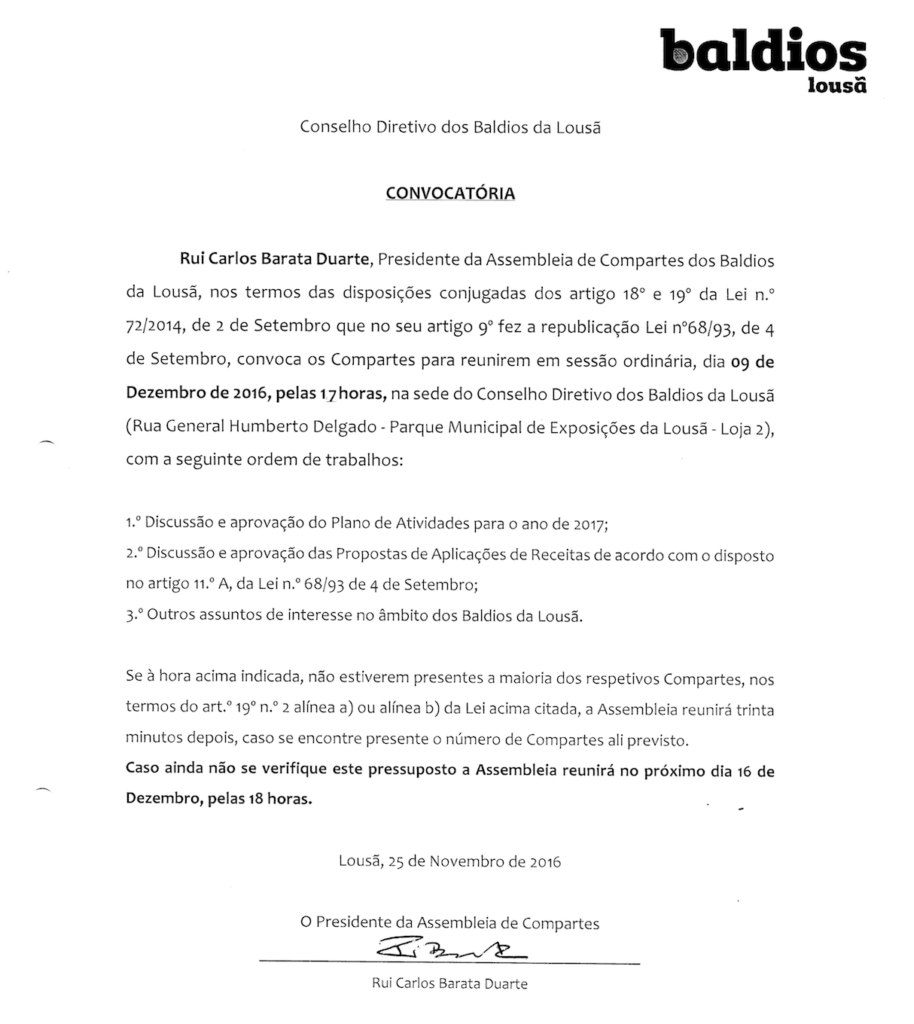Convocatoria Compartes